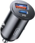 INIU Car Charger, Total 60W USB C 30WUSB A 36W Cigarette Lighter Charger