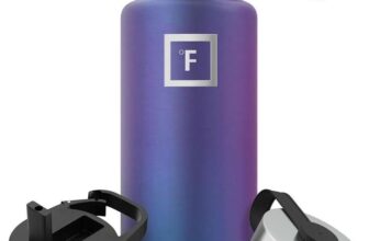 IRON FLASK Insulated Water Bottle with Straw – 650/950/1200/1800ml sold by FourCity Brands FBA