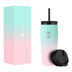 IRON FLASK Nomad Tumbler 590 Ml, 2 Lids, Vacuum Insulated