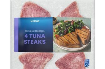 Iceland 4 Tuna Steaks 400g