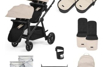 Ickle Bubba Virgo Twin 12-Piece Pram