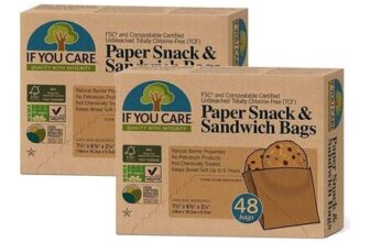 If You Care Paper Sandwich Bags 2×48