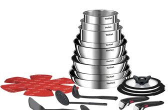 Ingenio Emotion 22-Piece Stainless Steel Pan Set L897SM74 5 Year Guarantee – W/Code
