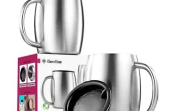 Insulated Stainless Steel Coffee Mug Set