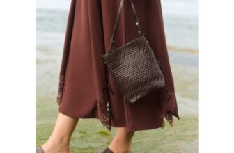 JAEGER Lace Insert Midi Skirt