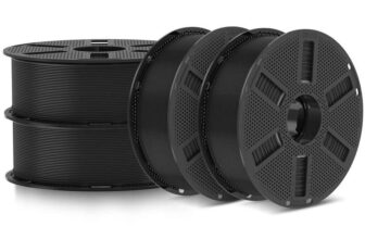 JAYO PETG 3D Printing Filament 1.75mm Bundle, 4.4KG Black – Sold by JAYO 3D Mall (UK) FBA