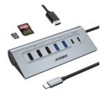 JESWO USB-C Hub 10-in-1 Multiport with HDMI 4K60Hz