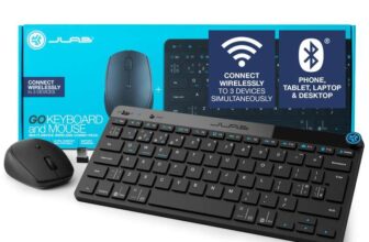 JLab Go Bundle Bluetooth Keyboard and Mouse Set – Multi Device, for Apple Jlab Audio /FBA