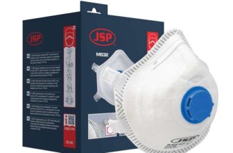 JSP M632 FFP3 Valved Dust Face Mask for Construction, DIY & Trade 10 Pack