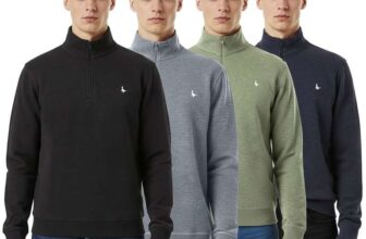 Jack Wills Mens Melange 1/4 Zip Jumper