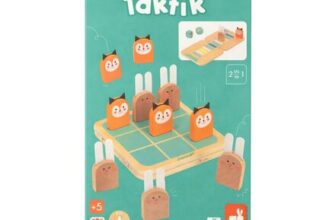 Janod Taktik 2-in-1 Rabbit & Fox Childrens Board Game