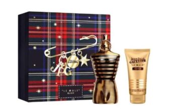 Jean Paul Gaultier Le Male Elixir Gift Set Parfum Spray 125ml Shower Gel 75ml