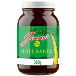 Jimmys Saté Satay Sauce 360G Satay Sauce
