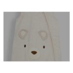 JoJo Maman Bb Cream Bear Appliqu 2.5 Tog Sleeping Bag