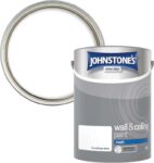 Johnstones – Matt Wall & Ceiling Paint – Pure Brilliant White – 5L