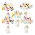 Jollyboom We All Scream Ice Cream Party Decor 24-Pack