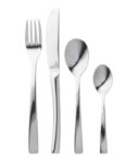 Judge Durham 24-Piece Stainless Steel Cutlery Set in Gift Box for 6 People, Dishwasher Safe – 25 Year Guarantee