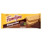 Jutrzenka Wafers with Cream / Cocoa Cream / Hazelnut Flavoured Cream