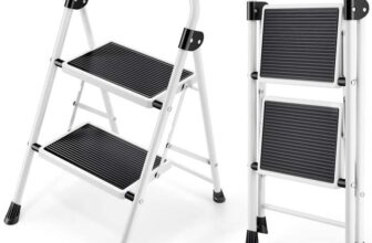 KINGRACK 2 Step Ladder with Non-Slip and Wide Pedal – W/voucher – Shipper / Seller Kingrack