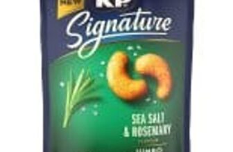 KP Signature Sea Salt & Rosemary Cashews90g