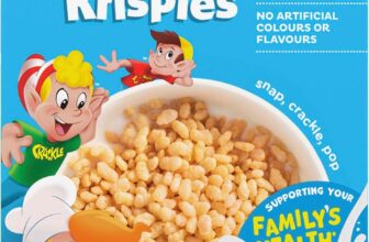 Kelloggs Rice Krispies Breakfast Cereal 430g