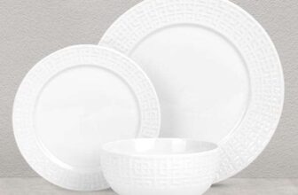 Kendall 12 Piece White Dinner Set plus Free click and collect