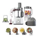 Kenwood FDP65.860WH Food Processor with 9 Attachments, White