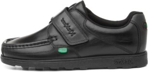 Kickers Fragma Strap Kids Moc Toe Shoes