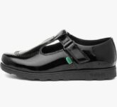 Kickers Kids Fragma T Bar Moc Toe Shoes