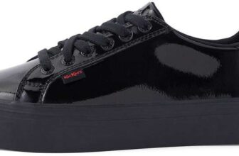 Kickers Tonvi Lo Junior Kids Shoes – Black – Size 3-6