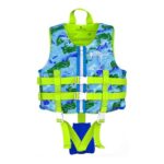 Kids Swim Vest 2-3 Years, Buoyancy Aid, Collar Handle, Blue/S