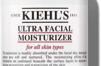 Kiehls Ultra Facial Moisturiser with Squalane and Glacial Glycoprotein, Provides Up to 72 Hour Hydration 125ml