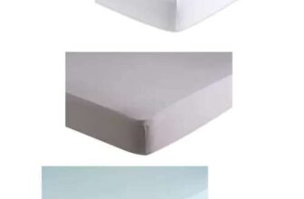 Kirkton House Double Fitted Sheet / King £3.99 – Grey, White, Green or Dark Grey colours