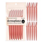 Kitsch Dermaplane Razor for Women Face 12pcs Coral – £2.79 S&S Voucher