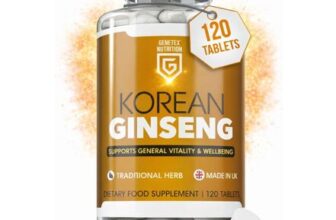 Korean Ginseng Testosterone Booster for Men 120 Tablets