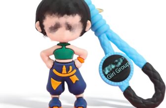 Kpop Keychain- 3D Anime Keyring PVC Keyrings, Cute Cartoon Key Chain Merch for Kids Adults, Perfect Party Bag Fillers, Bag Charm,Backpack, Mobile Phone Decor, Anime Gift Novelty Toys for Fans Girl Boy