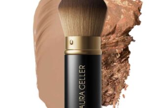 LAURA GELLER NEW YORK Retractable Airbrush Kabuki Brush for All Face Makeup – Sold by Laura Geller International / FBA