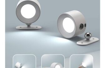 LED Wall Light, 2Pack Wall Lamp with 3 Color Modes 3 Brightness Levels