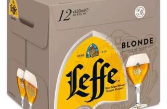 LEFFE Blonde Beer 12x330ml