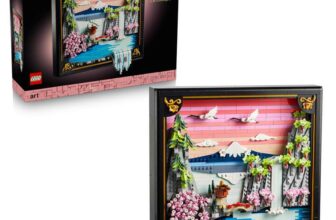 LEGO Art Japanese Cherry Blossom Landscape Set 31218
