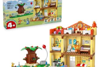 LEGO Bluey: Blueys Family House Toy – Modular Playset with Multiple Rooms – 11203