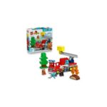 LEGO DUPLO Fire Engine with Hose and Firefighter Toy