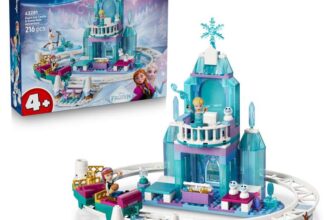LEGO Disney Frozen Elsas Ice Castle & Snow Ride Adventure Toy 43281