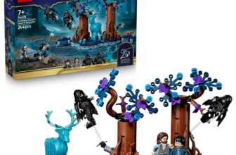 LEGO Harry Potter Forbidden Forest: Expecto Patronum Toy – Model With 2 Dementors, Stag & 2 Minifigures Included. – 76475
