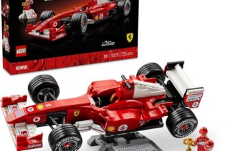 LEGO Icons 11375 Ferrari F2004 & Michael Schumacher