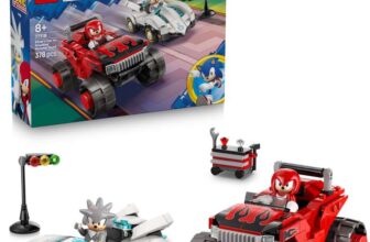 LEGO Sonic The Hedgehog 77118 Silvers Car vs Knuckles Monster Truck