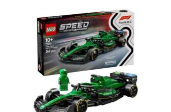 LEGO Speed Champions 77245 Aston Martin Aramco F1 AMR24 Race Car
