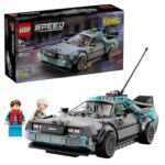 LEGO Speed Champions 77256 Time Machine from Back to the Future Set Free C&C