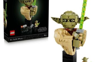 LEGO Star Wars 75438 Yoda Bust w/Green Lightsaber & Collectible Jedi Master Minifigure (instore – Cambourne)