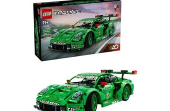LEGO Technic 42224 Porsche 911 GT3 R REXY AO Racing Car Toy